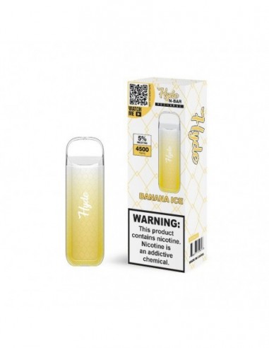 Hyde N-Bar 4500 Puffs Rechargeable Banana Ice 1pcs:0 US